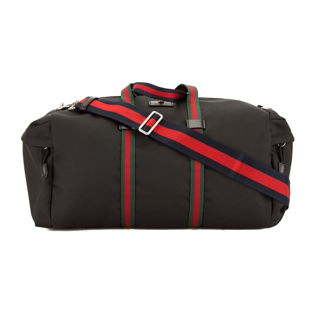 technical canvas duffle gucci