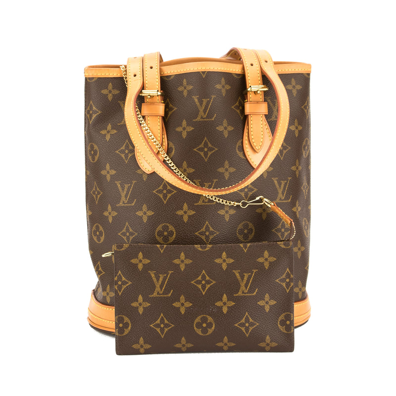 Louis Vuitton Monogram Canvas Petit Bucket Bag (Pre Owned) – LuxeDH