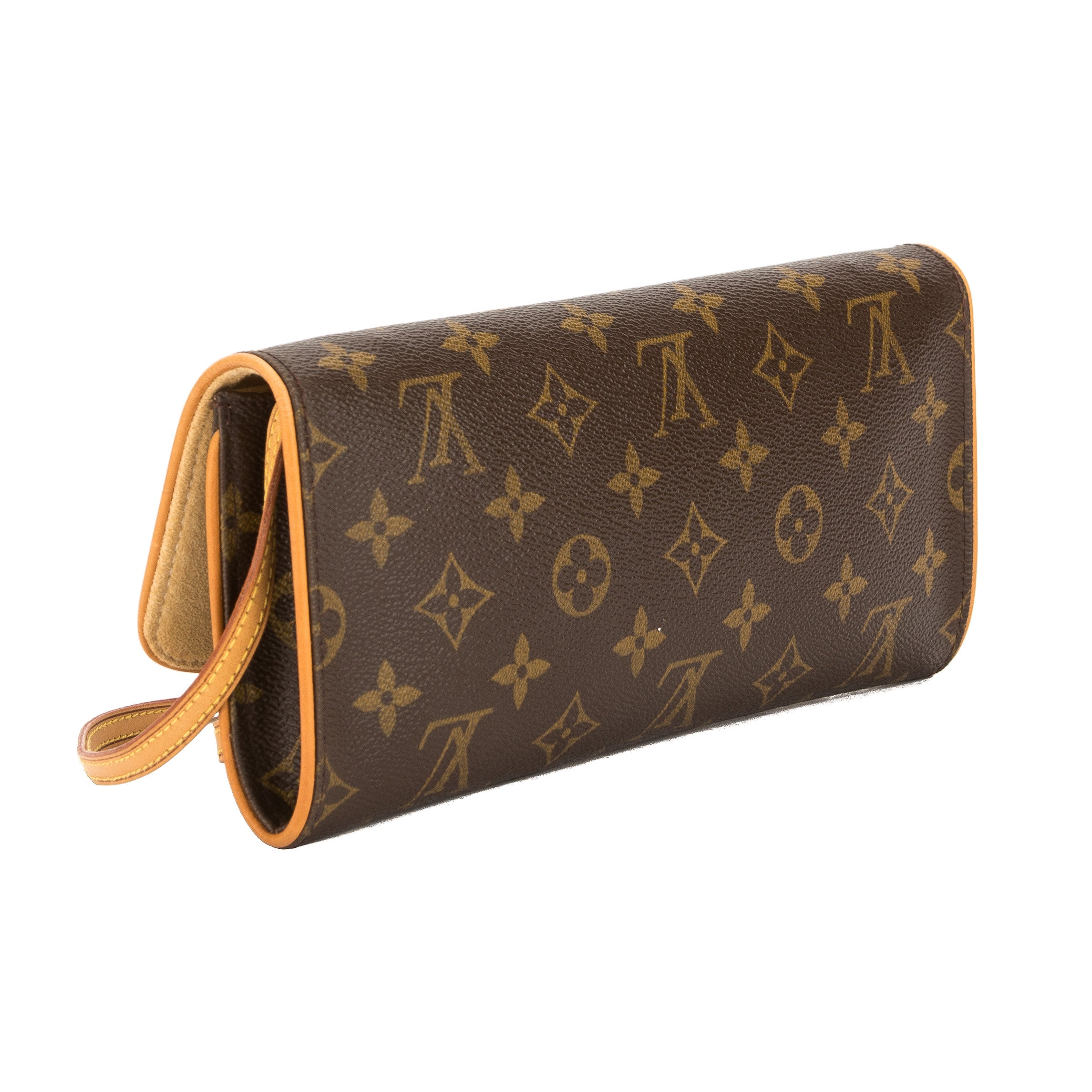 Louis Vuitton Monogram Canvas Pochette Twin GM Bag (Pre Owned)