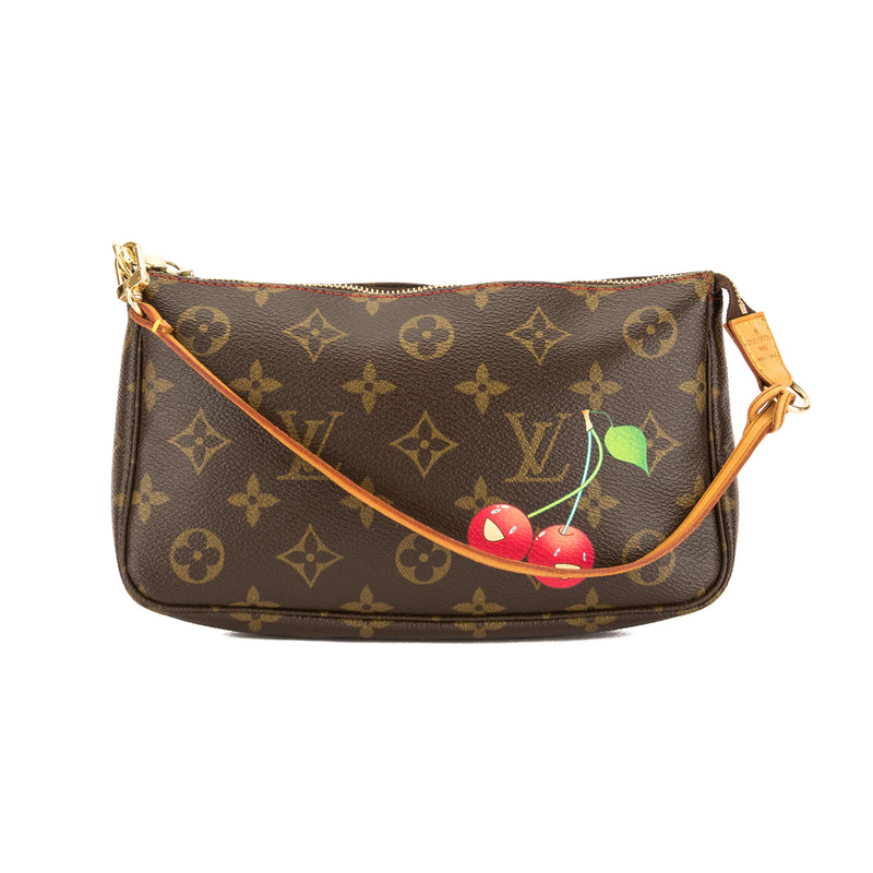 Louis Vuitton Monogram Canvas Cherry Pochette Accessoires Bag (Pre Own – LuxeDH