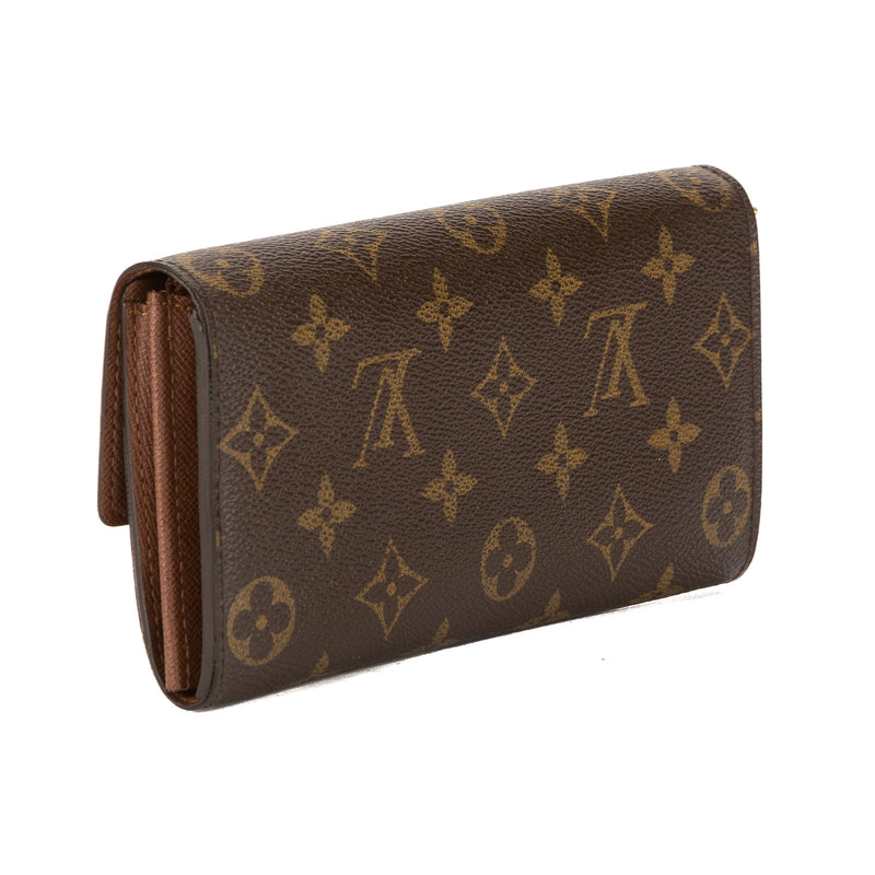 Louis Vuitton Monogram Canvas Sarah Long Wallet (Pre Owned) – LuxeDH