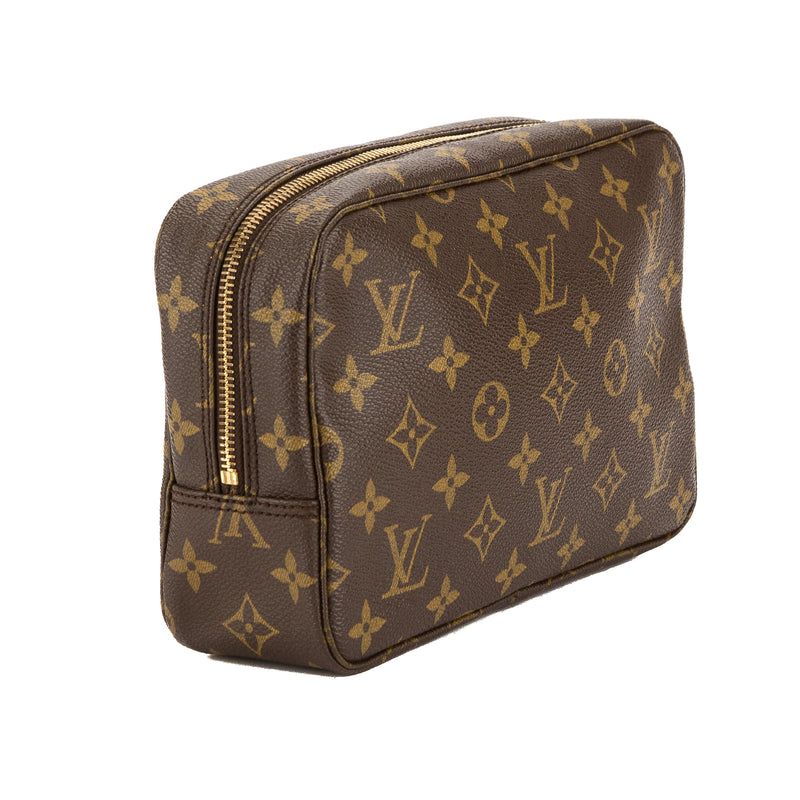 Louis Vuitton Trousse Toilette Cosmetic Pouch(Brown)