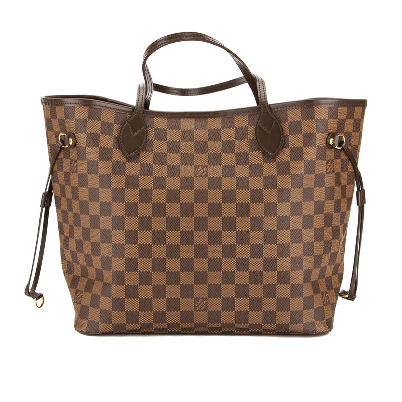 Louis Vuitton Damier Ebene Canvas Neverfull MM Bag (Pre Owned) – LuxeDH