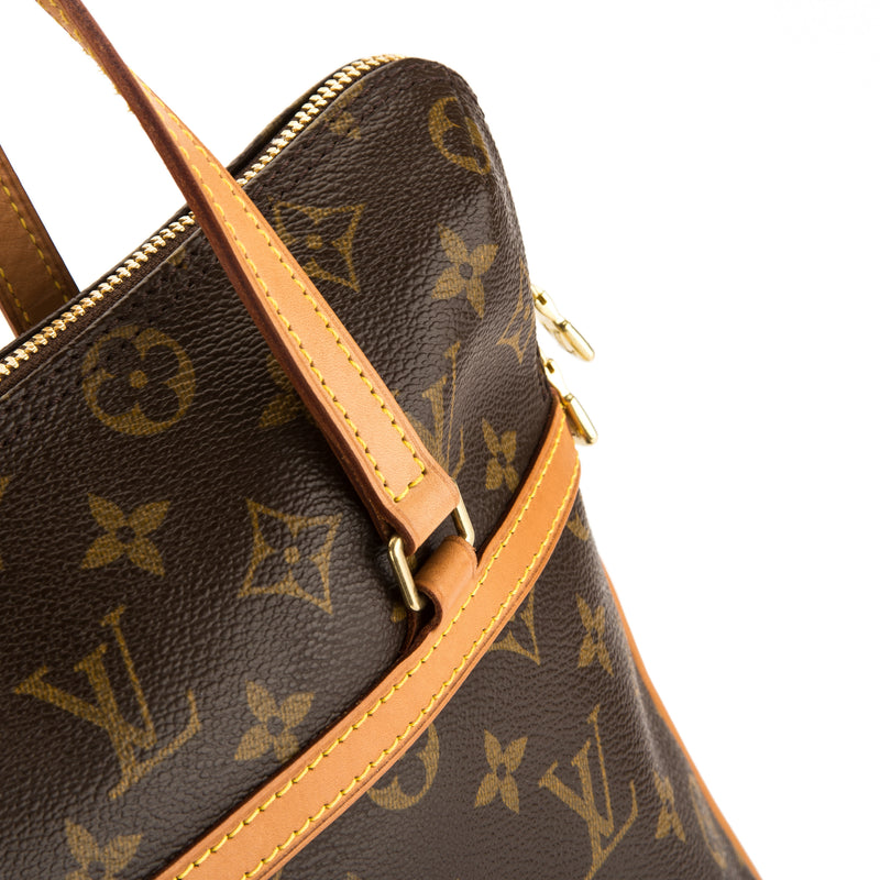 Louis Vuitton Coussin Brown Canvas Shoulder Bag (Pre-Owned)