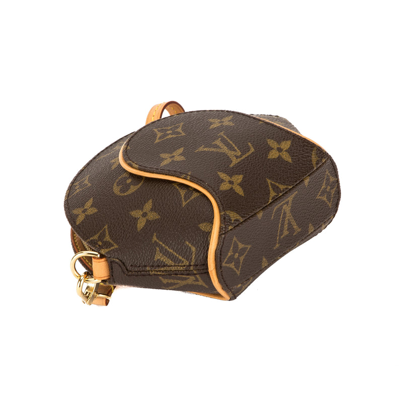 Louis Vuitton Monogram Canvas Mini Ellipse Clutch Bag (Authentic Pre O – LuxeDH