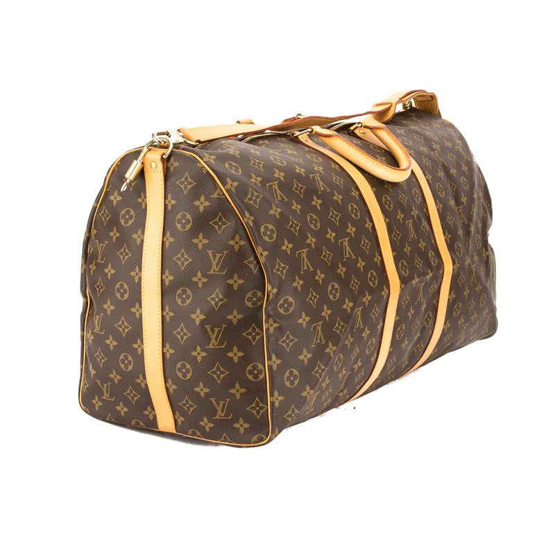 Louis Vuitton Monogram Canvas Keepall Bandouliere 60 Bag (Pre Owned) – LuxeDH