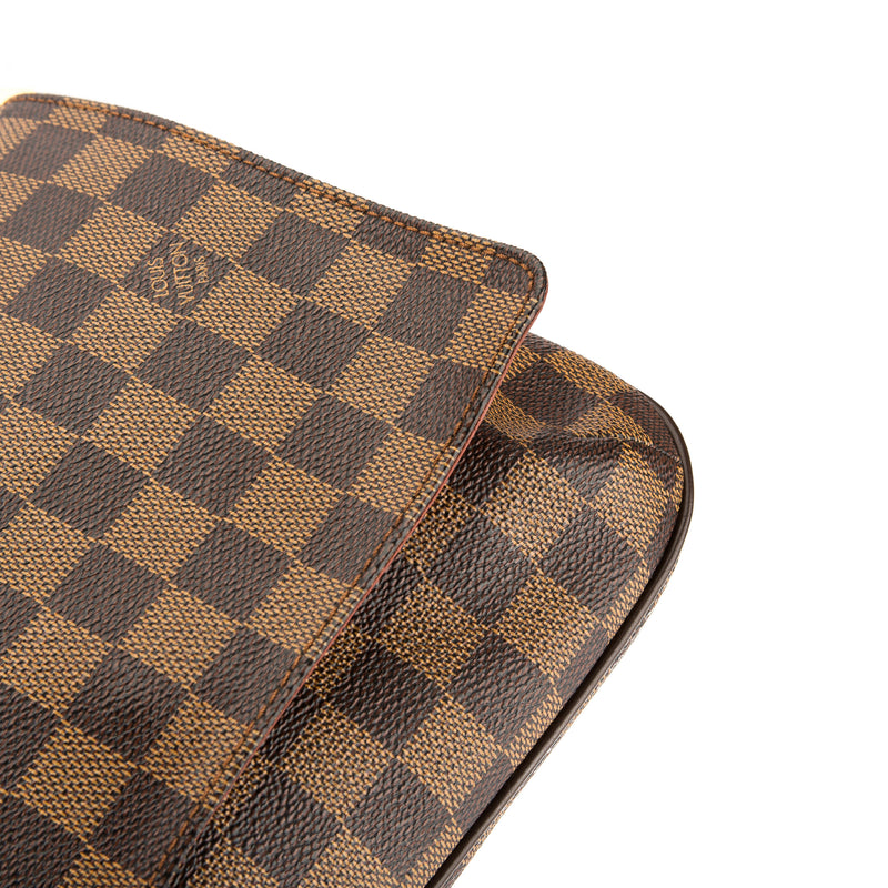 Louis Vuitton Damier Ebene Canvas Musette Tango Short Strap Bag (Pre O – LuxeDH