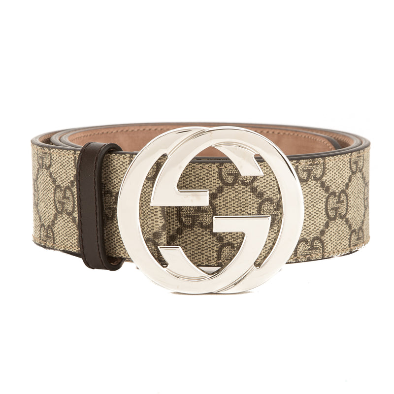 Postbud fokus pas Gucci Brown Leather Reversible GG Supreme Belt (New with Tags) – LuxeDH