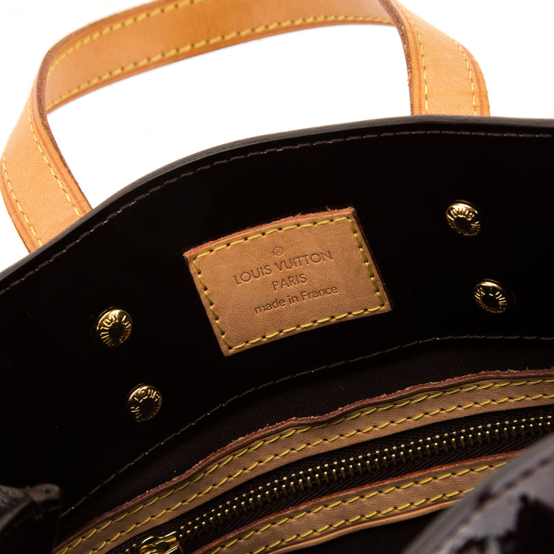 Louis Vuitton Amarante Monogram Vernis Leather Reade PM Bag (Pre Owned – LuxeDH