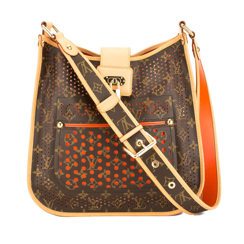 Louis Vuitton Orange Monogram Canvas Perforated Musette Bag (Pre Owned – LuxeDH