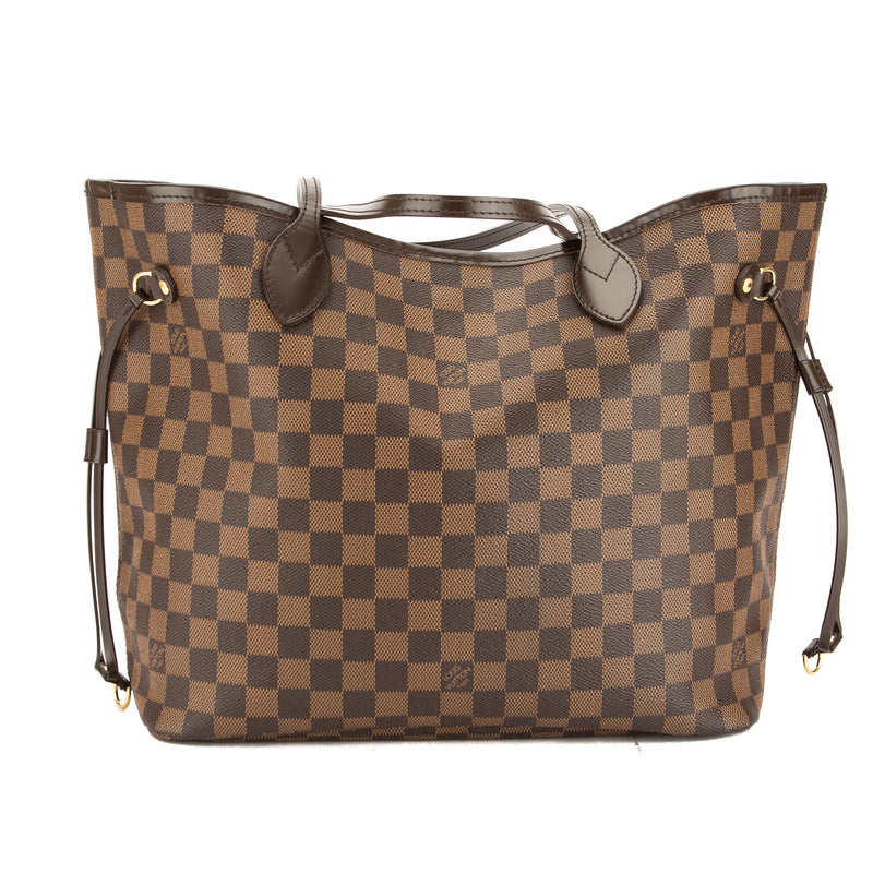 Louis Vuitton Damier Ebene Canvas Neverfull MM Bag (Pre Owned) – LuxeDH