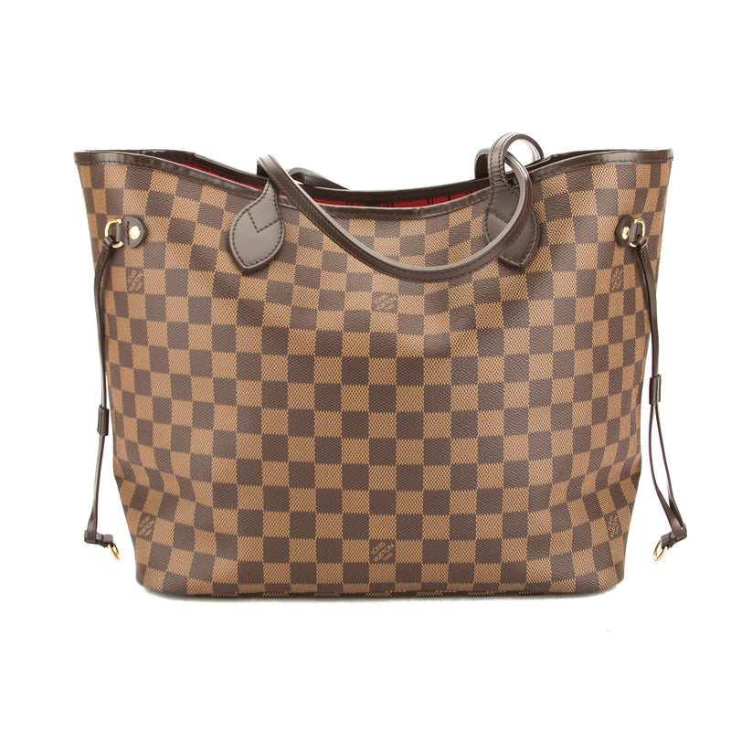 Louis Vuitton Damier Ebene Canvas Neverfull MM Bag (Pre Owned) – LuxeDH