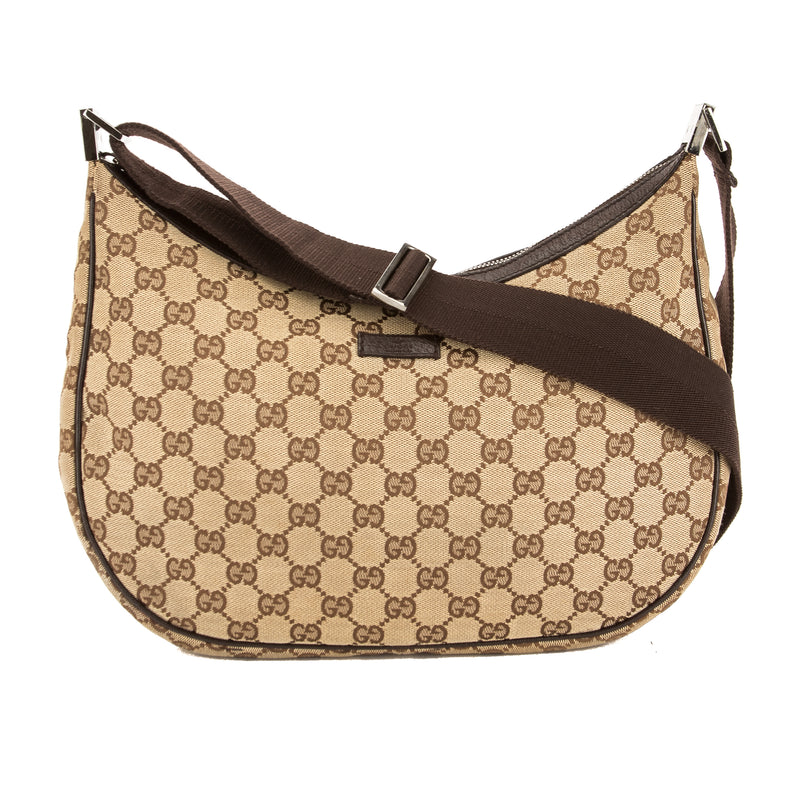 Gucci GG Monogram Canvas Shoulder Bag (Pre Owned) – LuxeDH