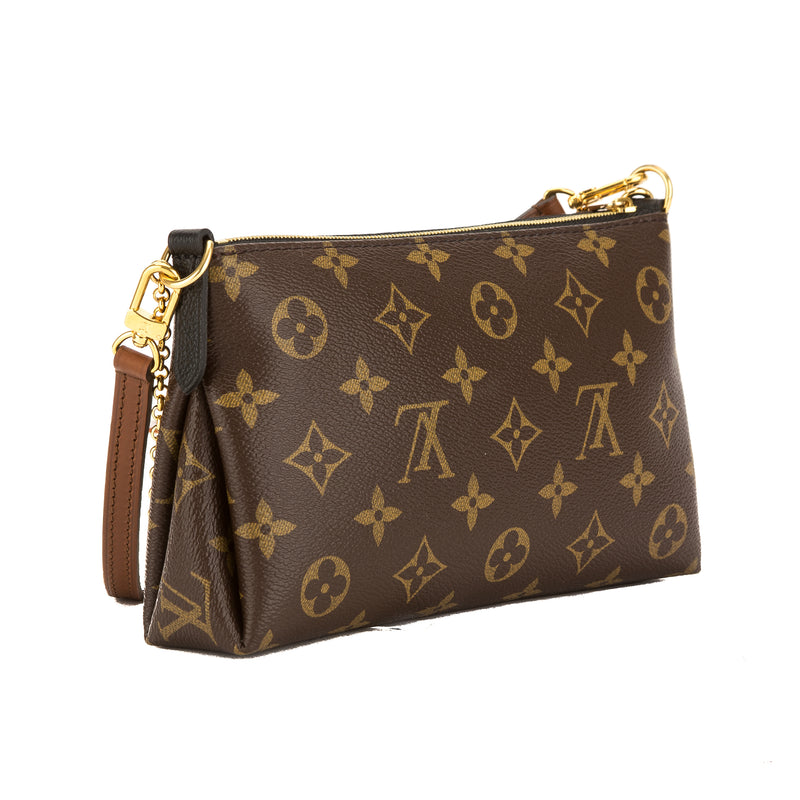 Louis Vuitton Black Monogram Canvas Pallas Clutch (Pre Owned) – LuxeDH