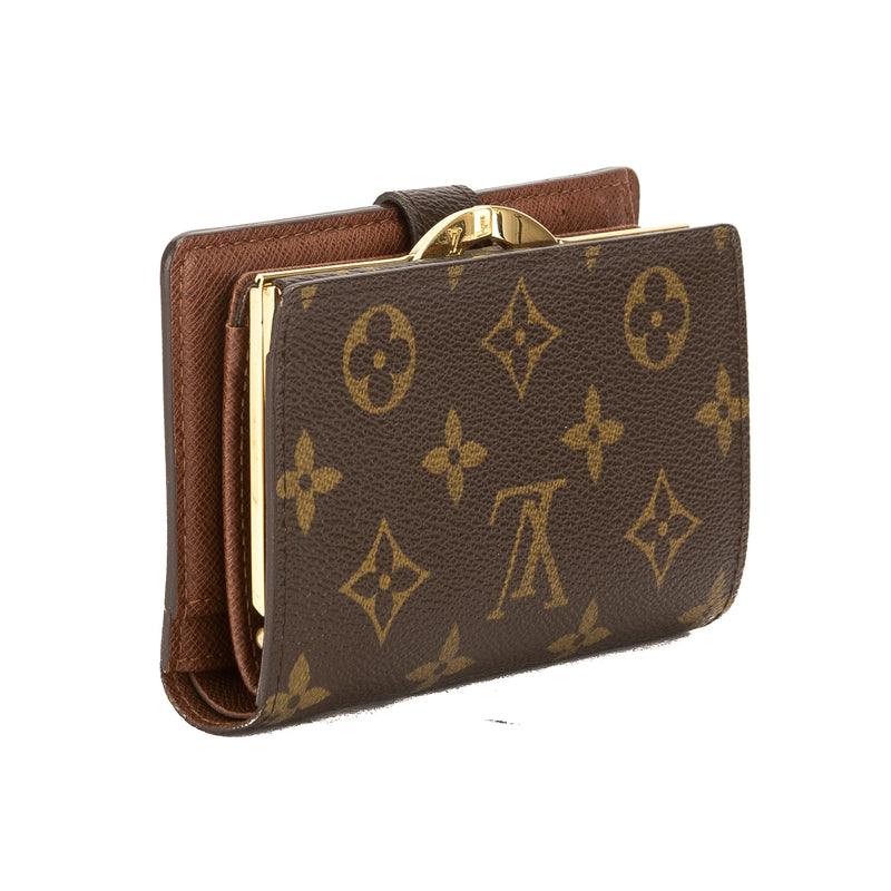 Louis Vuitton Monogram Eclipse Porte Monnaie Jour Zip Coin Purse