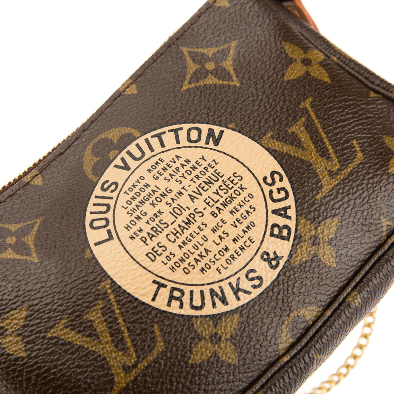 Louis Vuitton Monogram Canvas Mini Pochette Accessoires T and B Bag (P – LuxeDH