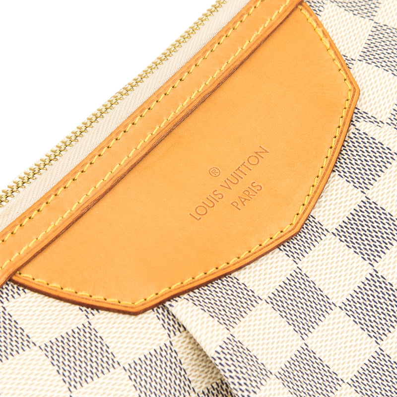 Replica Louis Vuitton N41448 Delightful MM Hobo Bag Damier Azur Canvas For  Sale