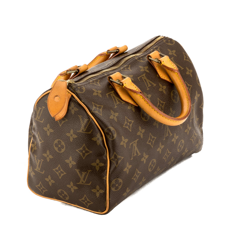 Louis Vuitton Monogram Canvas Speedy 25 Bag (Pre Owned) – LuxeDH