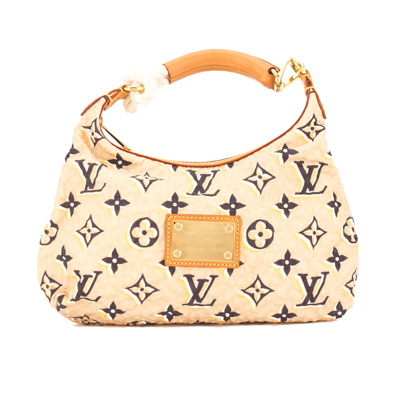 Louis Vuitton Beige Nylon Canvas Cruise Bulles PM Bag (Pre Owned) – LuxeDH