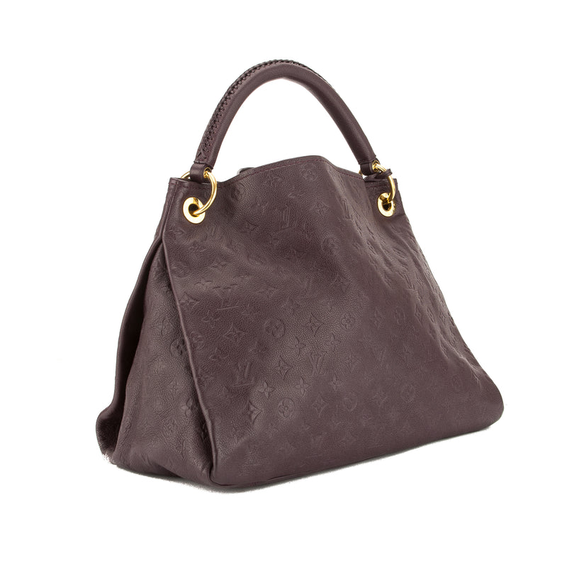 Louis Vuitton Raisin Monogram Empreinte Leather Artsy MM Bag (Pre Owne – LuxeDH