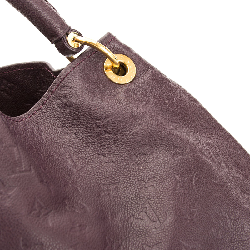 Louis Vuitton Raisin Monogram Empreinte Leather Artsy MM Bag (Pre Owne – LuxeDH