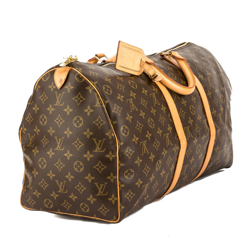 Louis Vuitton Monogram Canvas Keepall 50 Bag (3721002) – LuxeDH