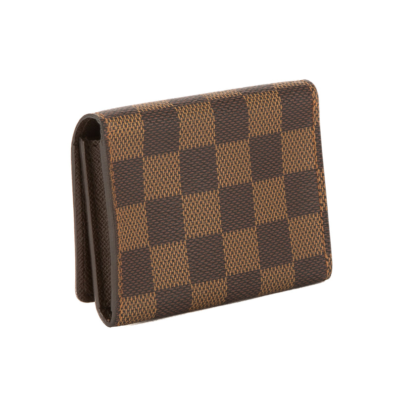 Louis Vuitton Damier Ebene Canvas Business Card Holder (Pre Owned) – LuxeDH