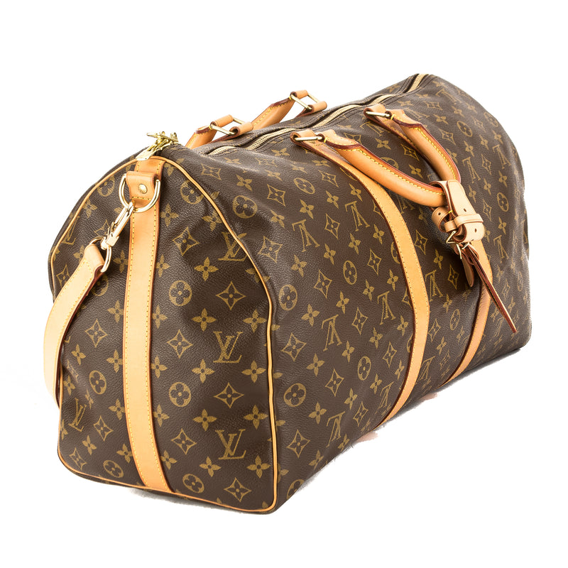 Louis Vuitton Monogram Canvas Keepall Bandouliere 50 Bag (Pre Owned) – LuxeDH