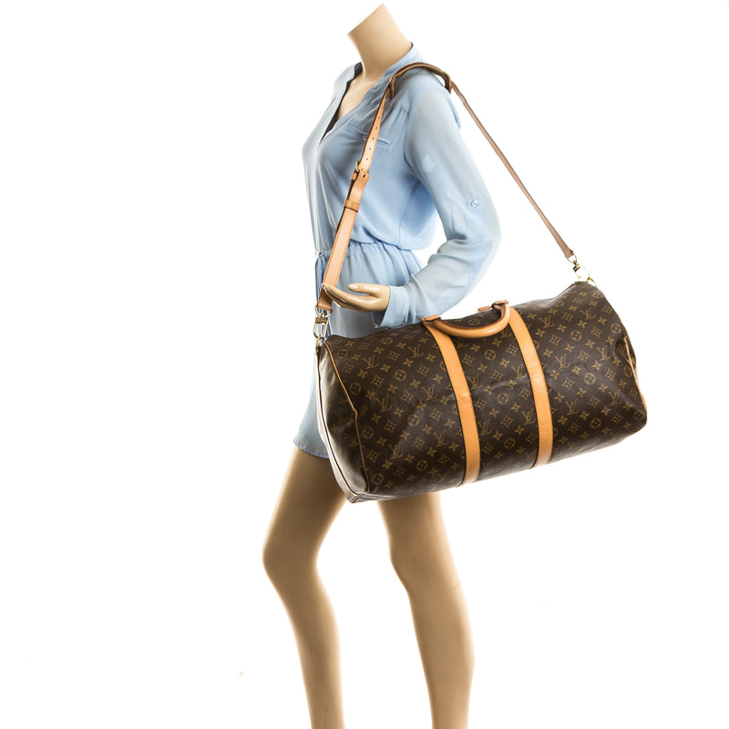 Bag  Keepall Bandoulière  50cm in Monogram canvas and …