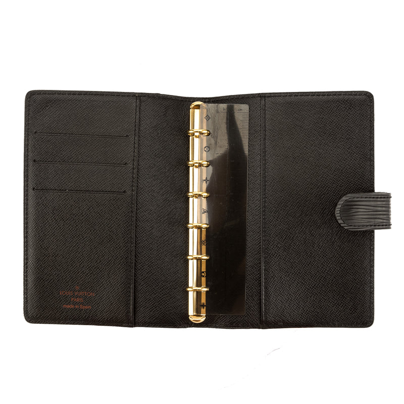 Louis Vuitton Noir Epi Leather Agenda PM Cover (Pre Owned) – LuxeDH
