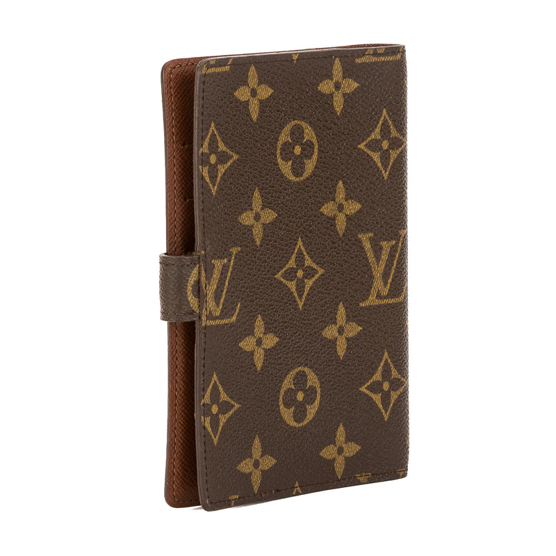 LOUIS VUITTON Mini Monogram Agenda PM Day Planner Cover Lv 