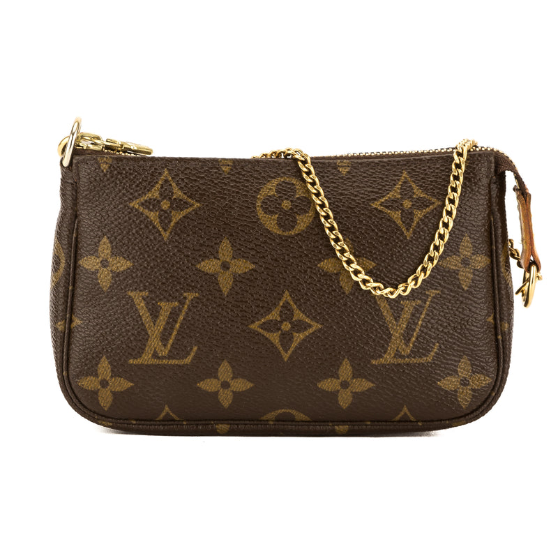 Louis Vuitton Monogram Canvas Mini Pochette Accessoires Bag (Pre Owned – LuxeDH