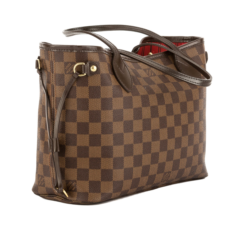 Louis Vuitton Damier Ebene Canvas Neverfull PM Bag (Pre Owned) – LuxeDH
