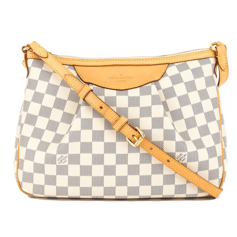 Louis Vuitton Damier Azur Canvas Siracusa PM Bag (Pre Owned) – LuxeDH