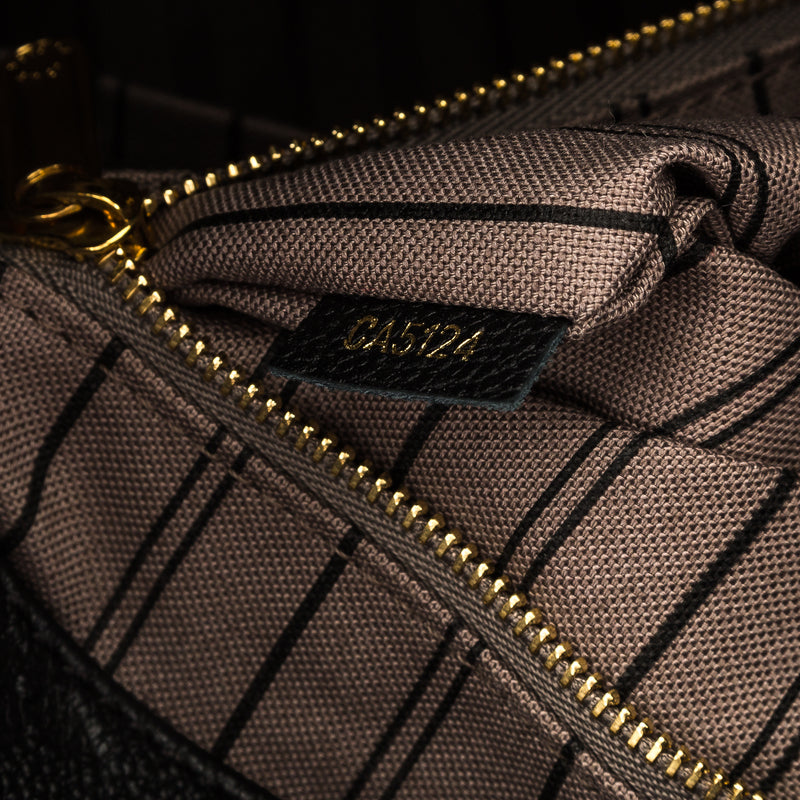 Louis Vuitton Black Monogram Empreinte Leather Artsy MM Bag (Pre Owned – LuxeDH