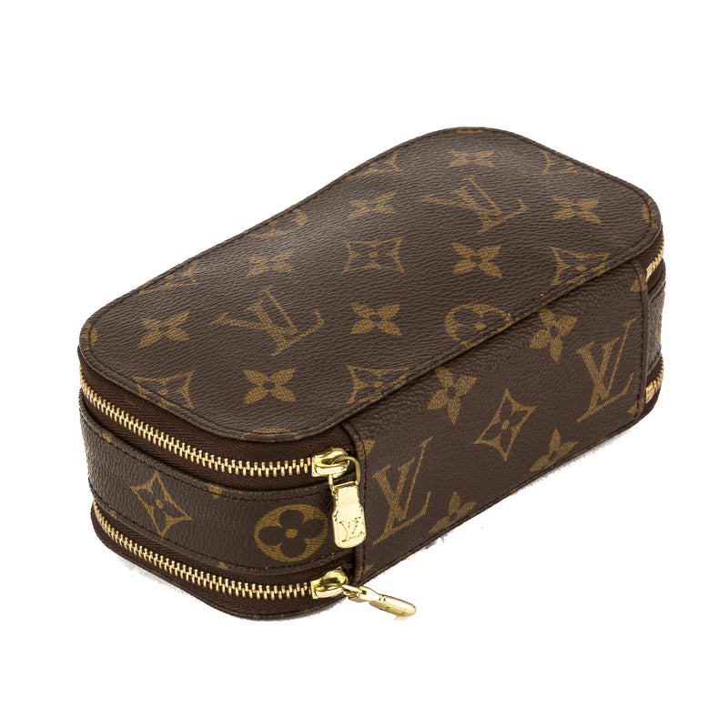 Louis Vuitton Monogram Canvas Trousse Blush PM Cosmetic Pouch (Pre Own – LuxeDH