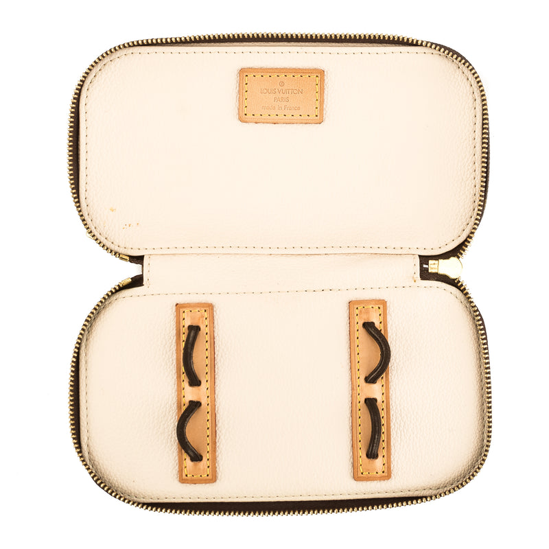 Louis Vuitton Trousse Blush PM Cosmetic Pouch(Brown)