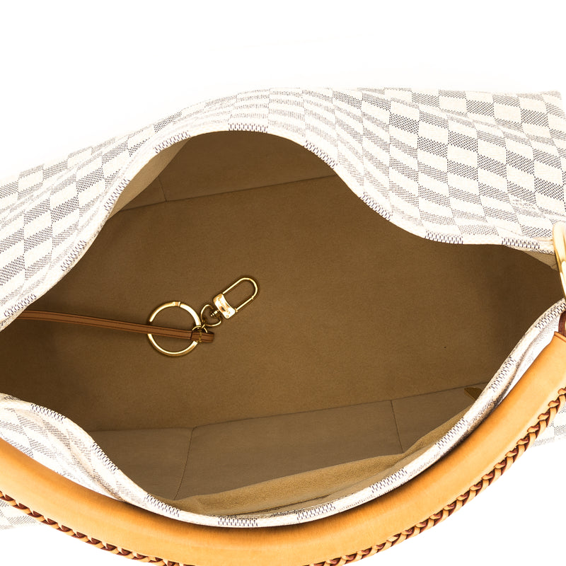 Louis Vuitton Damier Azur Canvas Artsy MM Bag (Pre Owned) – LuxeDH