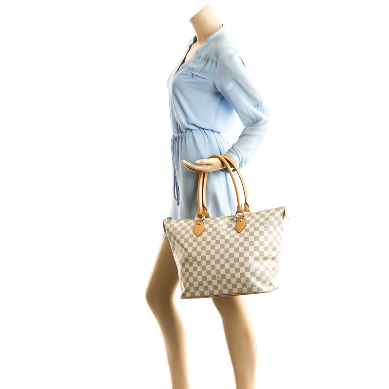 Louis Vuitton Damier Azur Canvas Saleya MM Bag (Pre Owned) – LuxeDH