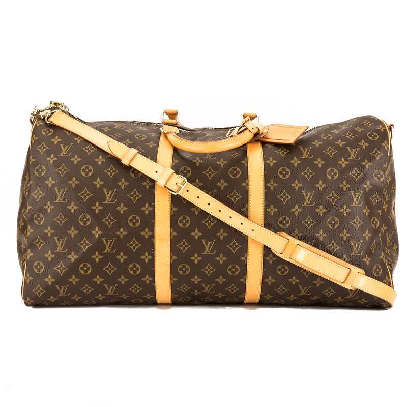Louis Vuitton Monogram Canvas Keepall Bandouliere 60 Bag (Pre Owned) – LuxeDH