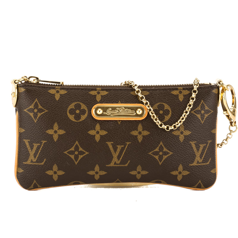 Louis Vuitton Monogram Canvas Pochette Milla MM Bag (Pre Owned) – LuxeDH