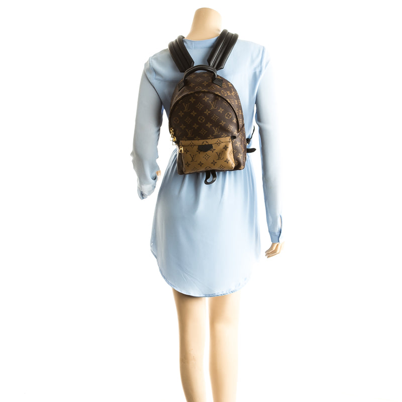 Louis Vuitton Monogram Reverse Canvas Palm Springs PM Backpack (Pre Ow – LuxeDH