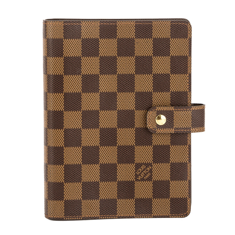 Louis Vuitton Damier Ebene Canvas Agenda MM Cover (Pre Owned) – LuxeDH