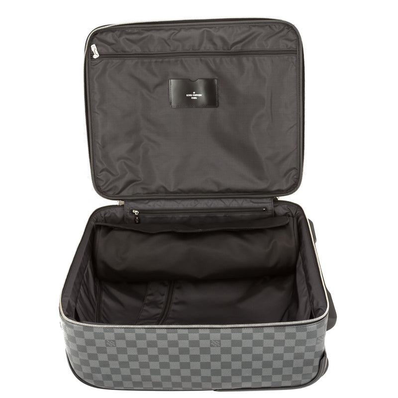 Louis Vuitton Damier Graphite Canvas Pegase 45 Rolling Suitcase (Pre O – LuxeDH