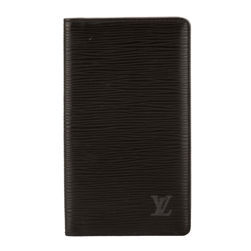 Louis Vuitton Noir Epi Leather Pocket Agenda Cover (Pre Owned) – LuxeDH