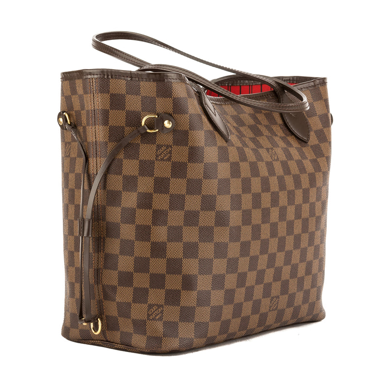 Louis Vuitton Damier Ebene Canvas Neverfull MM Bag (Pre Owned) – LuxeDH