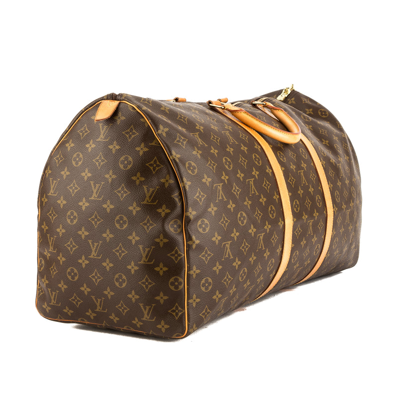 Louis Vuitton Monogram Canvas Keepall 60 Bag (Pre Owned) – LuxeDH