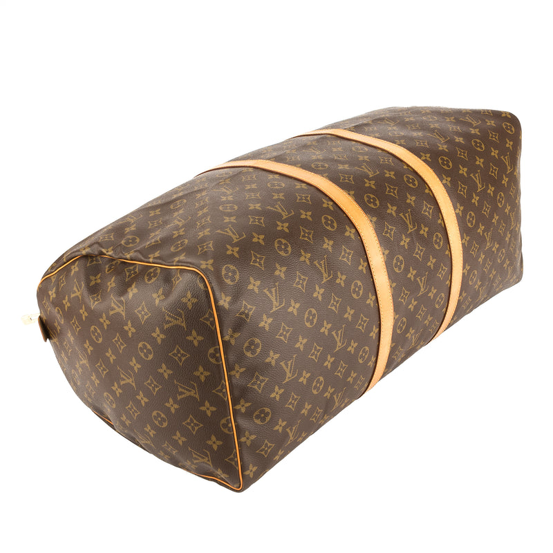 Louis Vuitton Monogram Canvas Keepall 60 Bag (Pre Owned) – LuxeDH