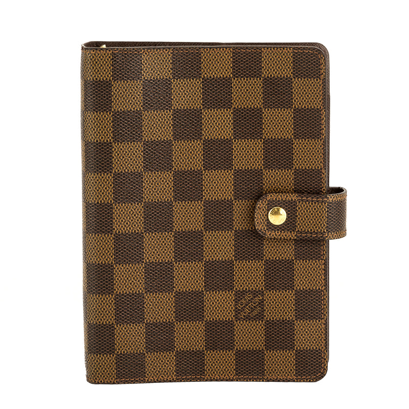 Louis Vuitton Damier Ebene Canvas Agenda MM Cover (Pre Owned) – LuxeDH