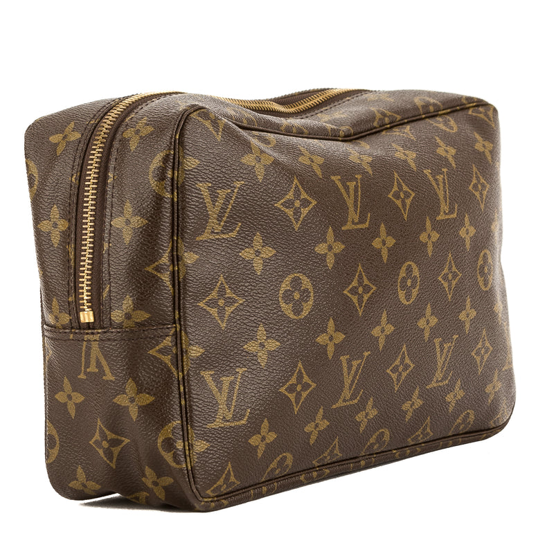 Louis Vuitton Monogram Canvas Trousse Toilette 28 Cosmetic Pouch (Pre – LuxeDH